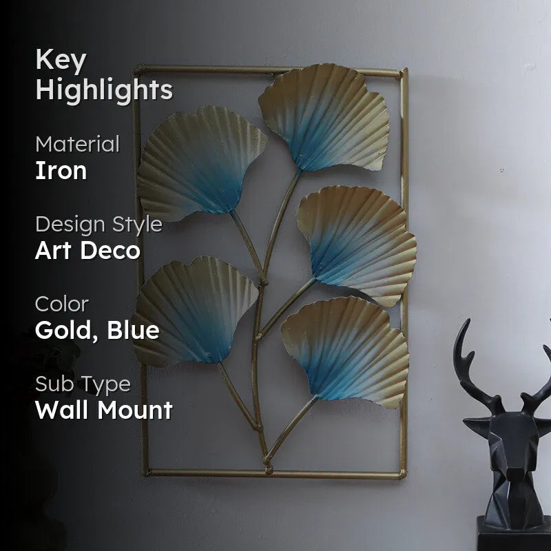 Gilded Palmyra Iron Wall Accent media 2