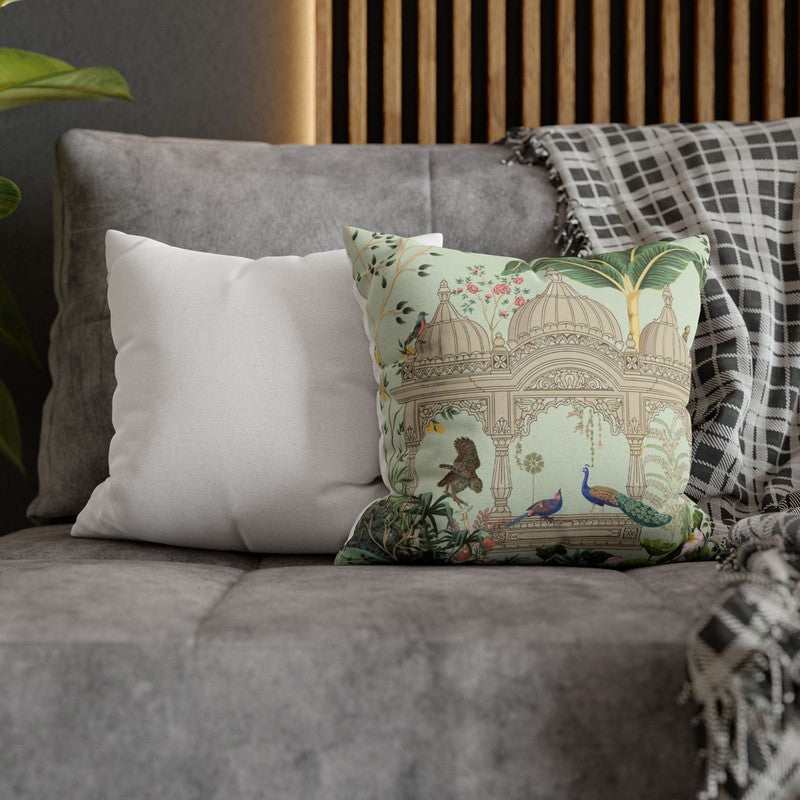 Peacock Durbar Cushion Cover - Set Of Five media 5