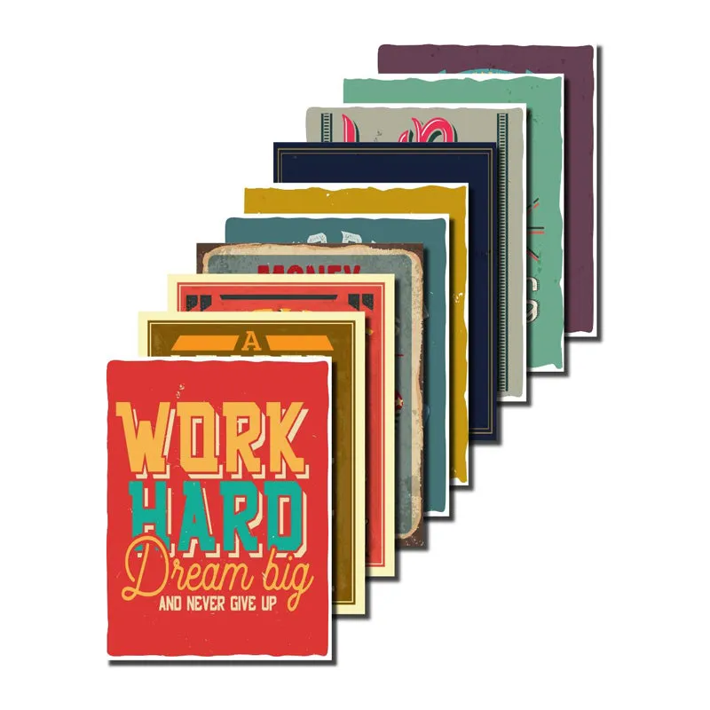 Inspire & Motivate Wall Poster - Set Of Ten media 8