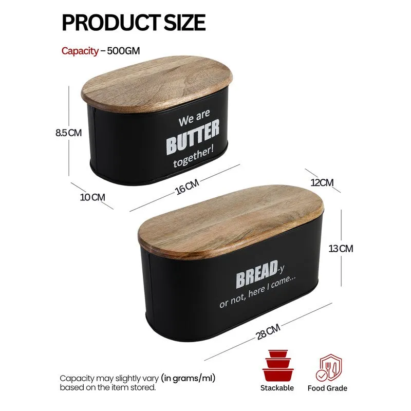 Eco Friendly Storage Bread Box - Two Piece Set media 9