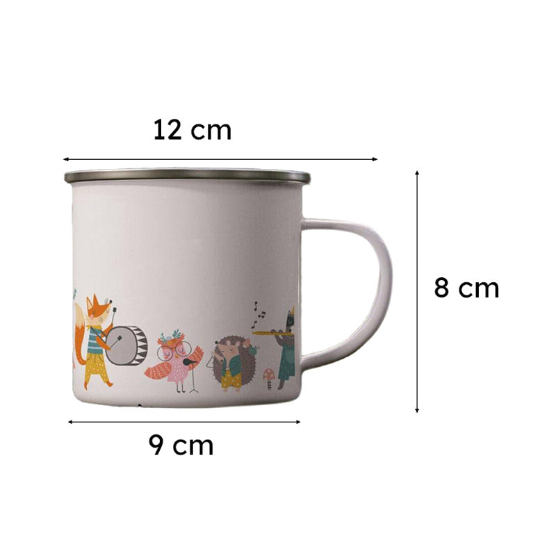Jungle Carnival Stainless Steel Coffee Mug (330 mL) media 5