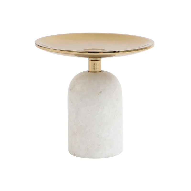 Selene Pillar Candle Holder - Gold media 3