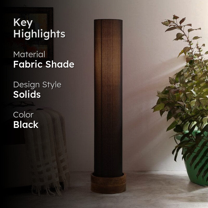 Columncraft Tower Floor Lamp - Black media 2