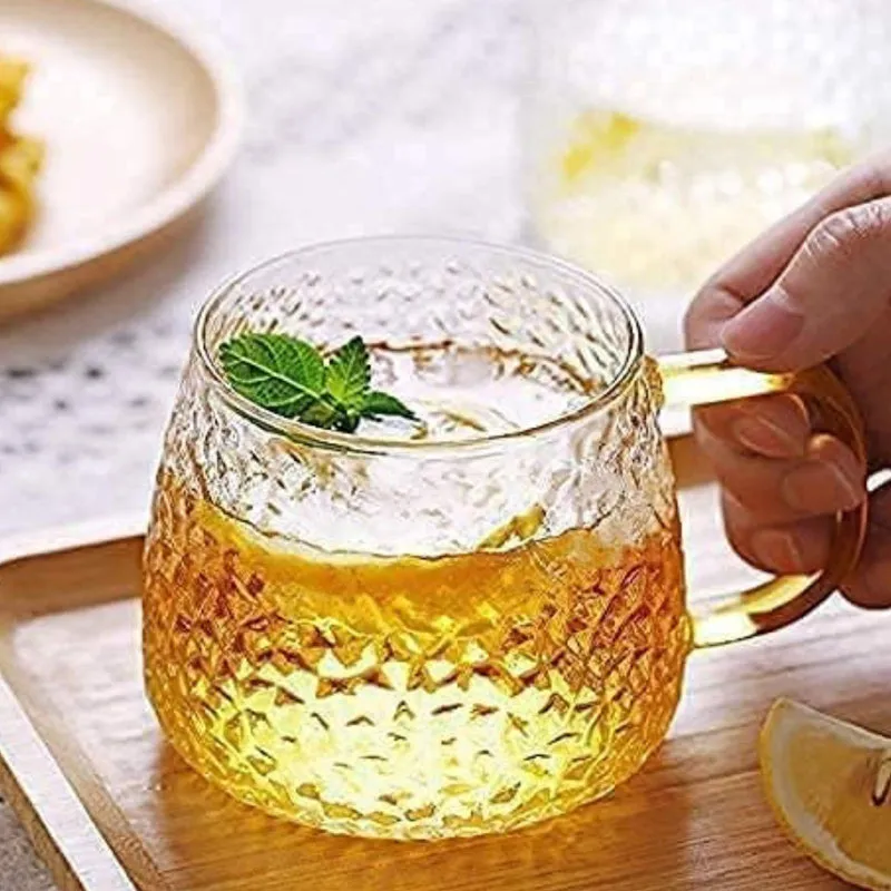Glacine Glass Coffee Mug (440 mL) media 4