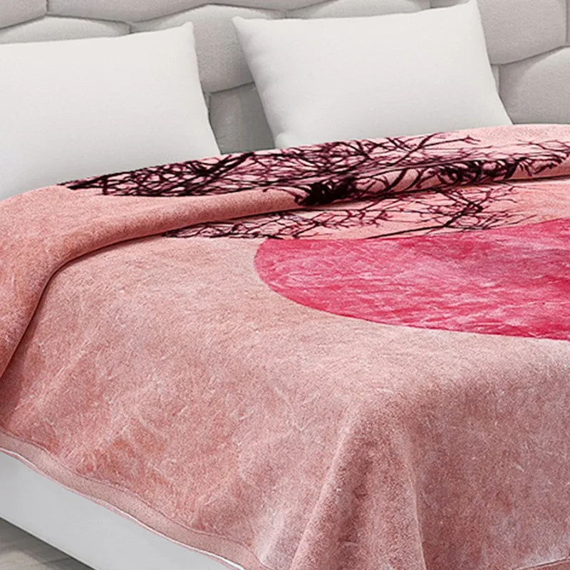 Monte Carlo Autumn Embrace Blanket (Pink)- 600 GSM media 5