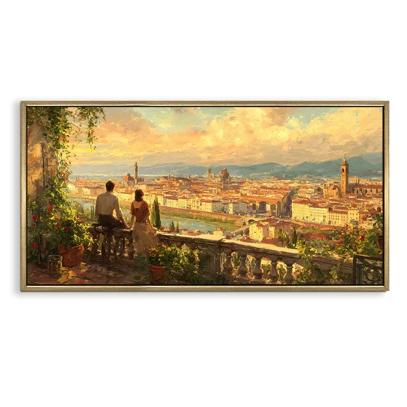 Togetherness Canvas Wall Painting With Frame media 3