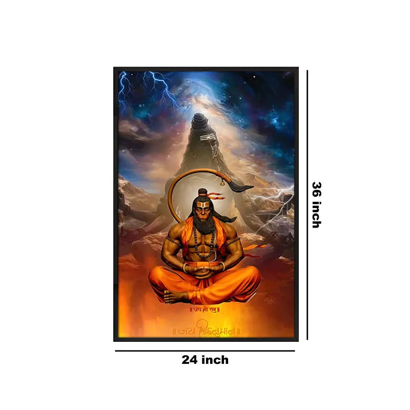 The Divine Ascension Wall Painting With Frame media 6