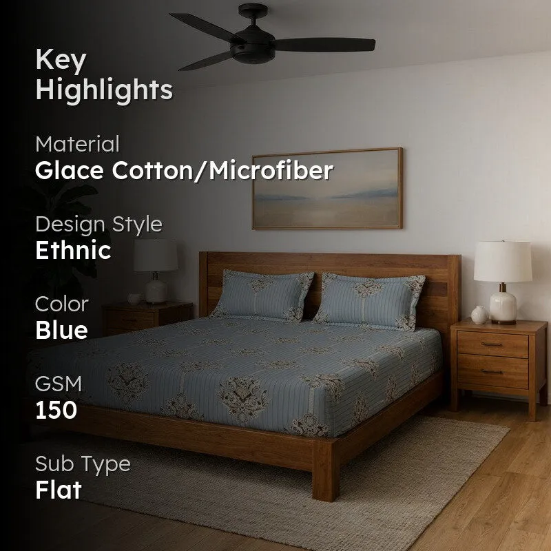 Brivane Microfiber Microfiber Bedsheet - 150 GSM media 2