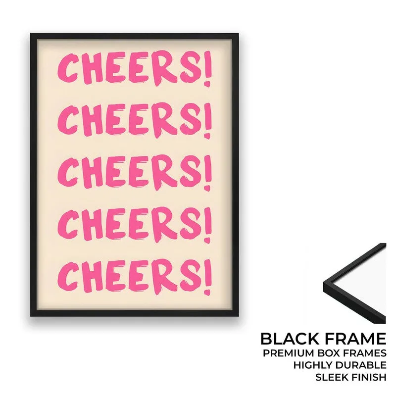 CheersLoop Archival Canvas Wall Art - Black media 8