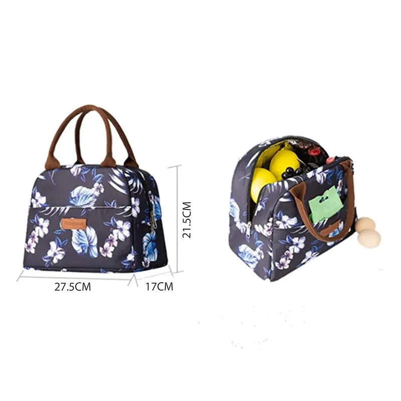 Bloom Bento Nylon Lunch Bag media 8