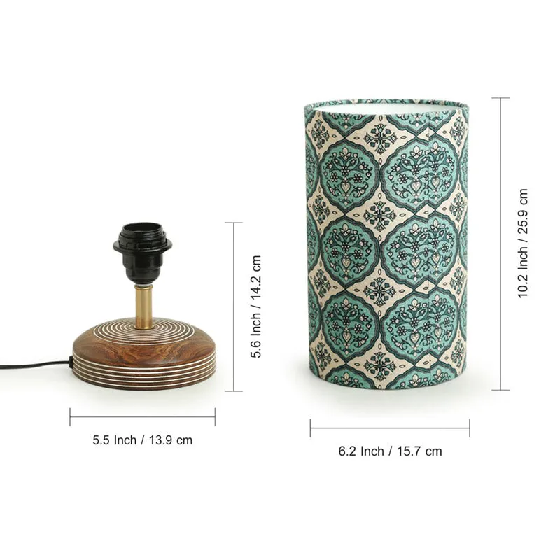 Kairi Handcrafted Mango Wood Table Lamp media 7