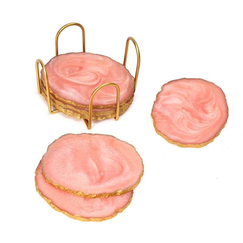 Pietra Resin Coaster - Seven Piece Set media 5