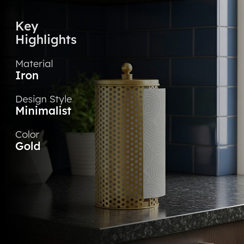 Form & Trunk Tissue Holder - Gold media 2