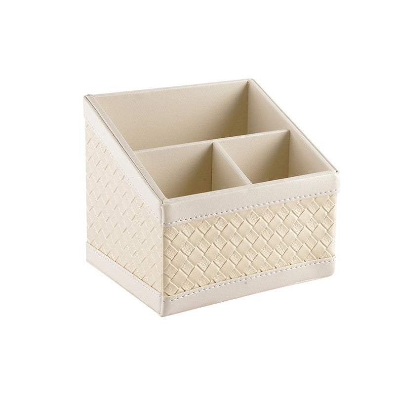 AarviDecor OfficeEase Faux Leather Desk Organizer media 3