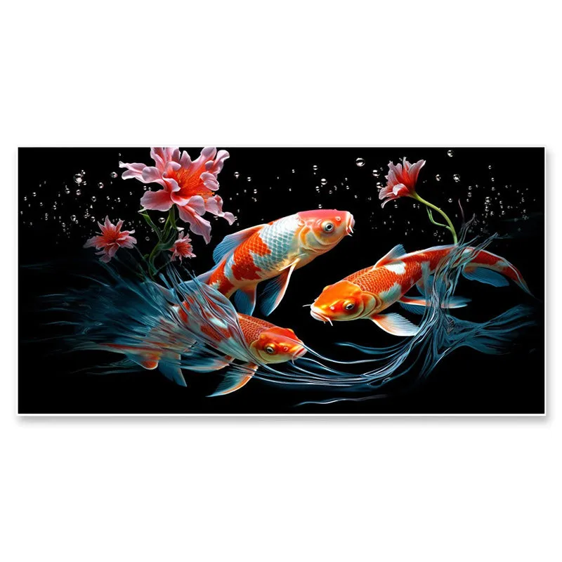 Magical Waters Wall Painting With Frame media 4