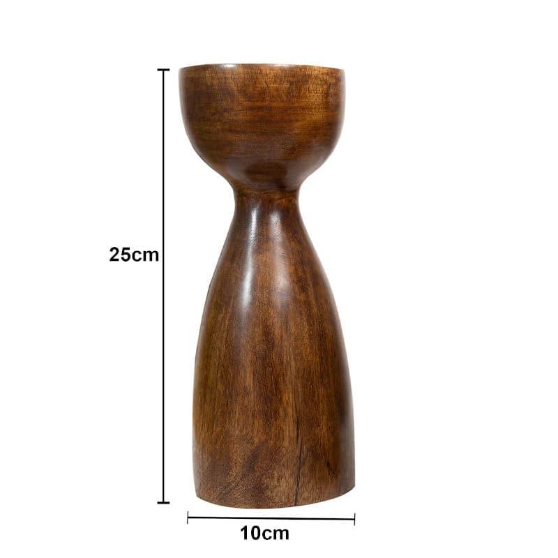 Aria Wooden Candle Stand - Large media 4