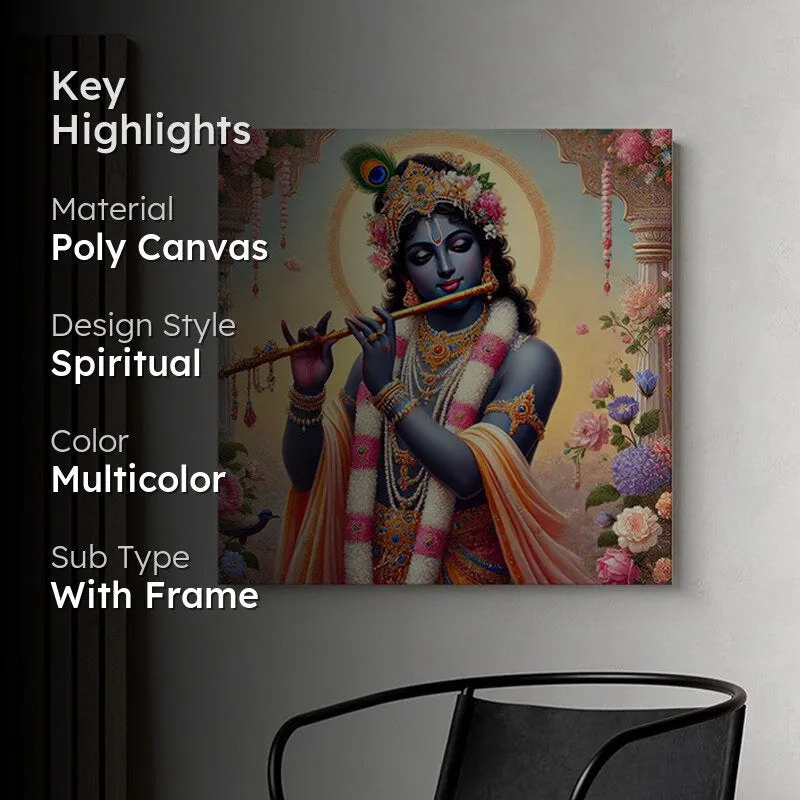 Vanamali Vasudeva Wall Painting media 2