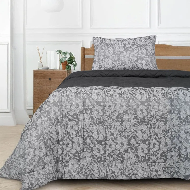 Grey Kanan Reversible Comforter media 1