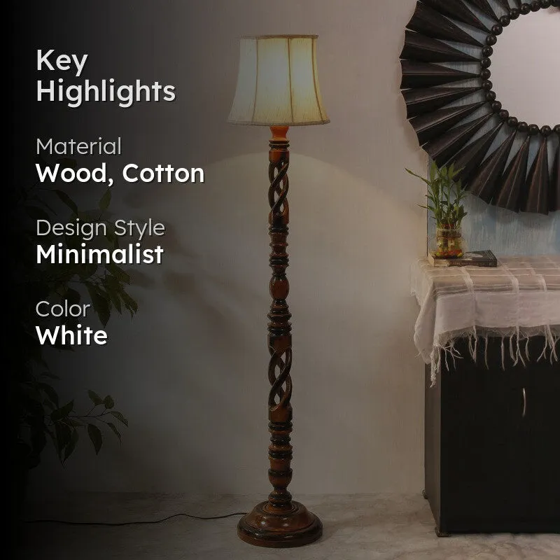 ImperialAura Luxe Floor Lamp (White) media 2