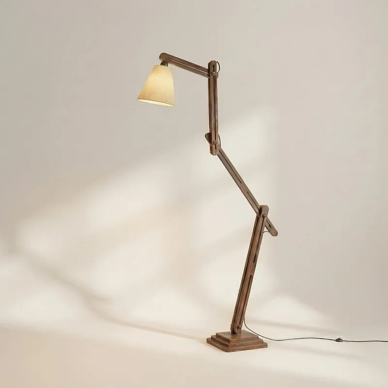 Kyros Jute and Wooden Floor Lamp media 8