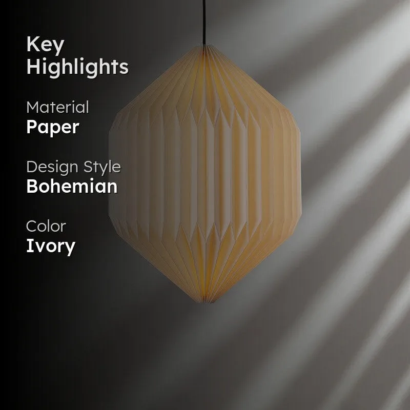 Fig Living Oblong Ceiling Lamp - Ivory media 2