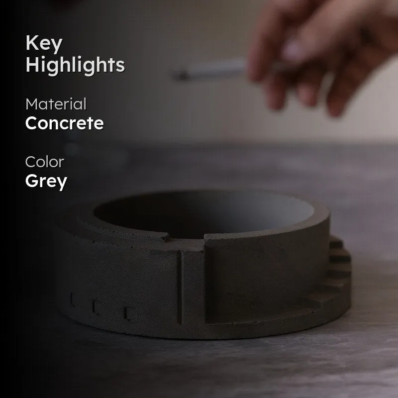 Stama Ash Tray - Grey media 2