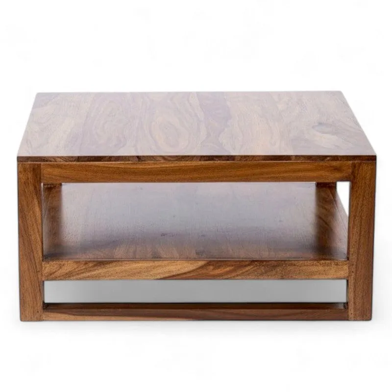 Erixon Sheesham Wooden Center Table - Dark Brown media 4