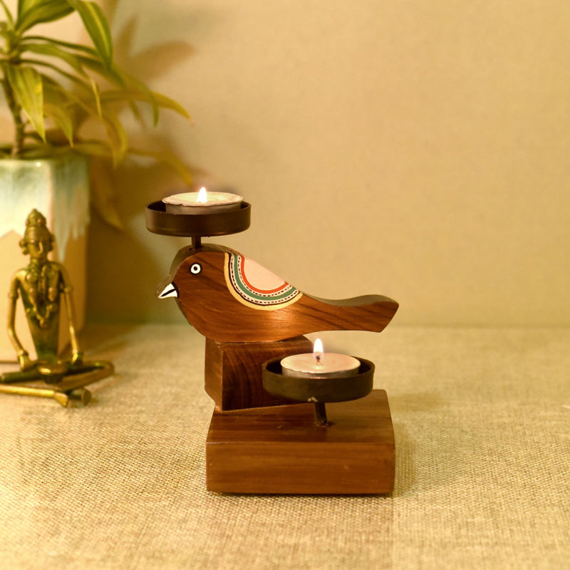 Bird Gaurd Tealight Candle Holder