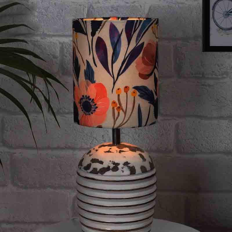 Garden Kisses Fabric Table Lamp - Multicolor