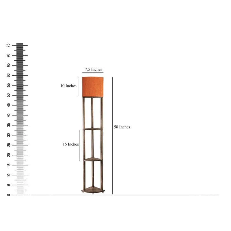Canary Yuno Floor Lamp With Shelf media 7