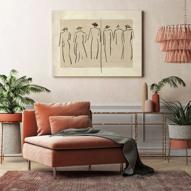 Form In Lines Wood Wall Art media 3