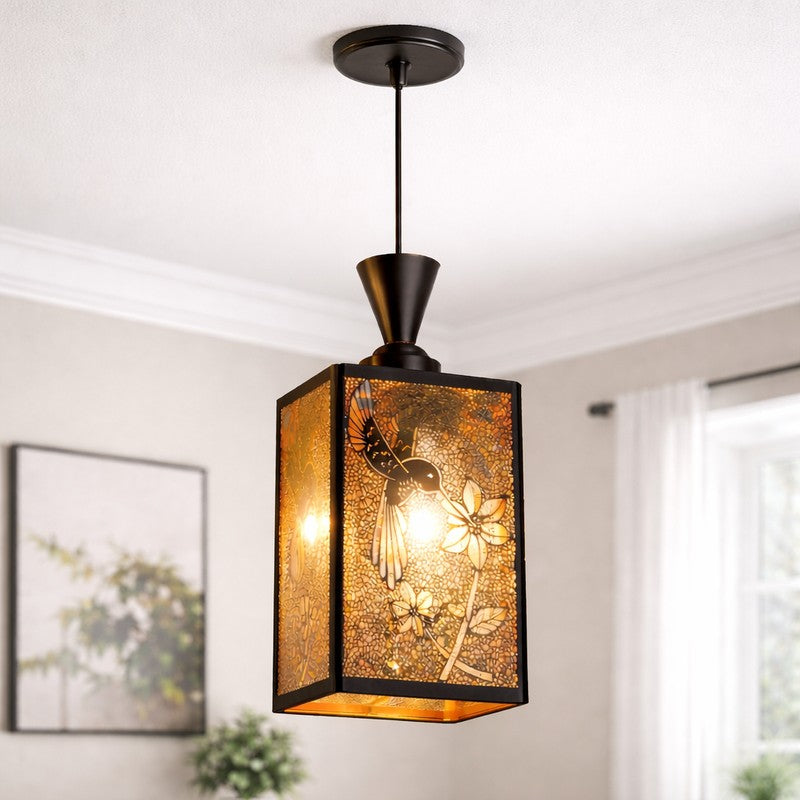 Botanic Glow Metal Ceiling Lamp
