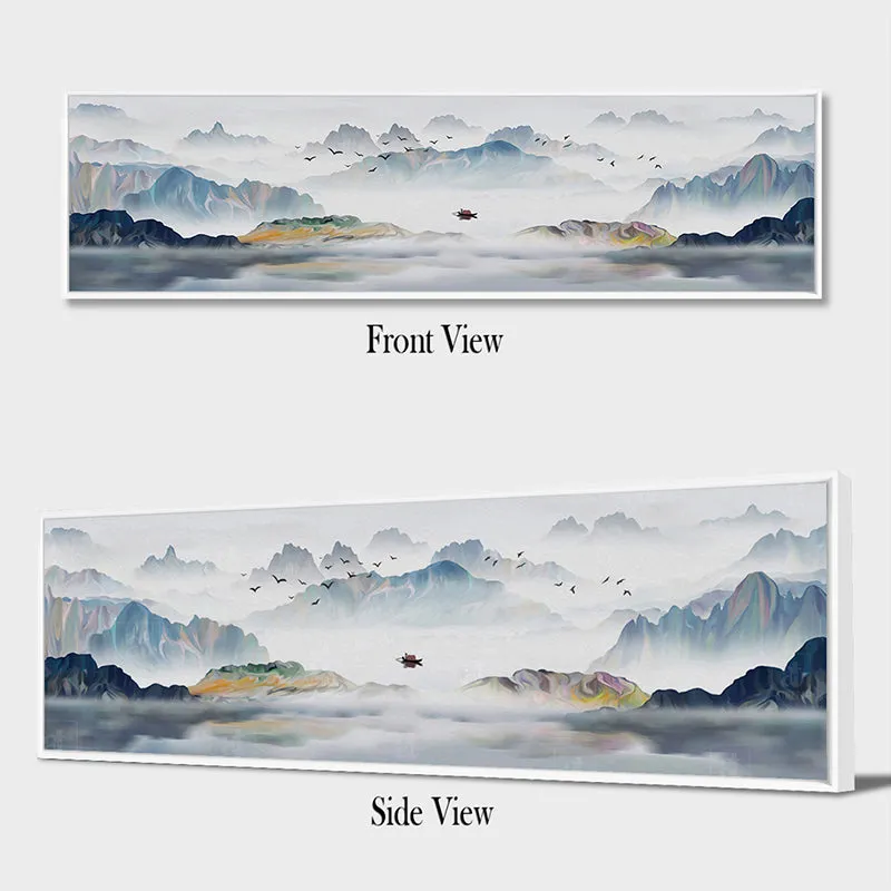 Foggy Mountains Wall Art media 3