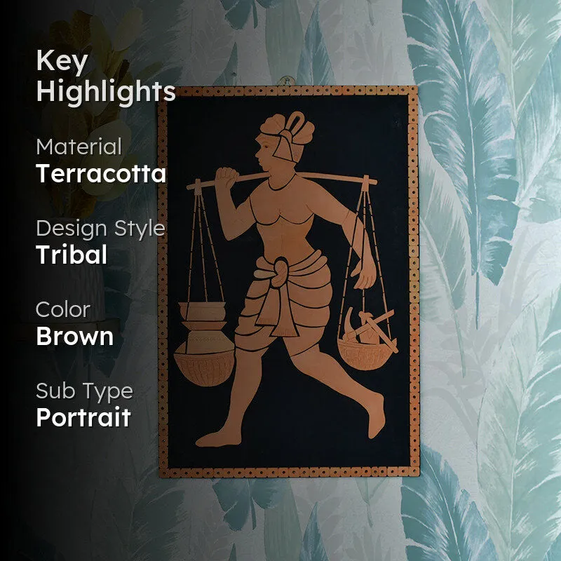 Rural Story Terracotta Wall Art media 2