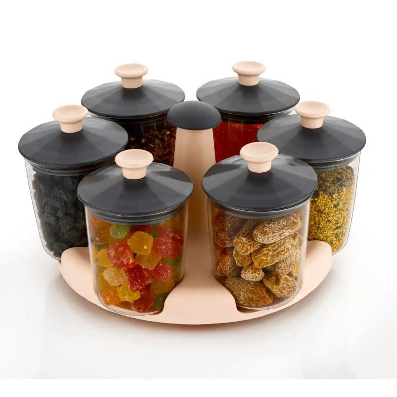 Smart Store Peach Jar (300 ML) - Set of Seven media 3