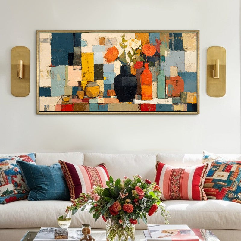Bloomscape Canvas Wall Painting With Frame