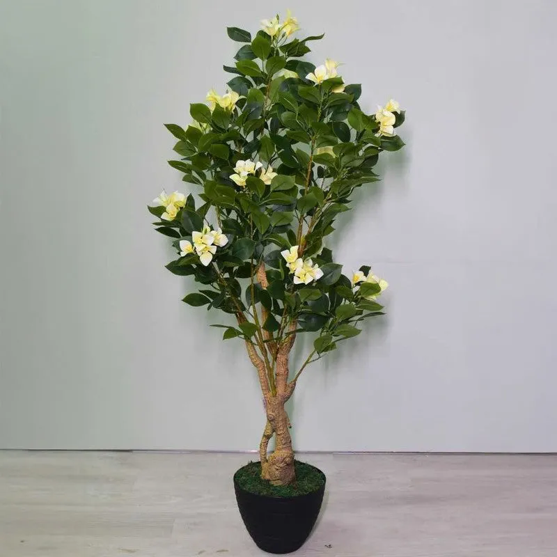 Artificial White Bougainvillea Plant Without Pot - 4.4 Feet media 3