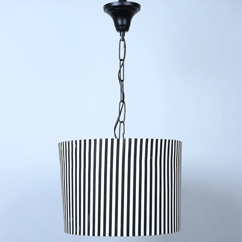 Zebro Printed Iron Ceiling Lamp media 2