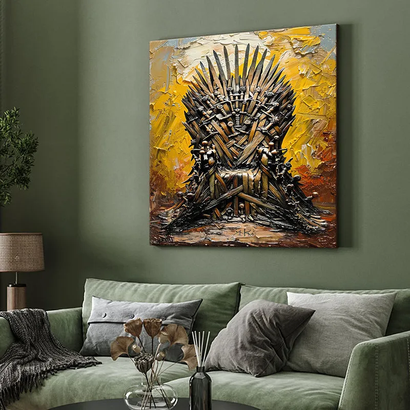Iron Throne Wall Painting media 4