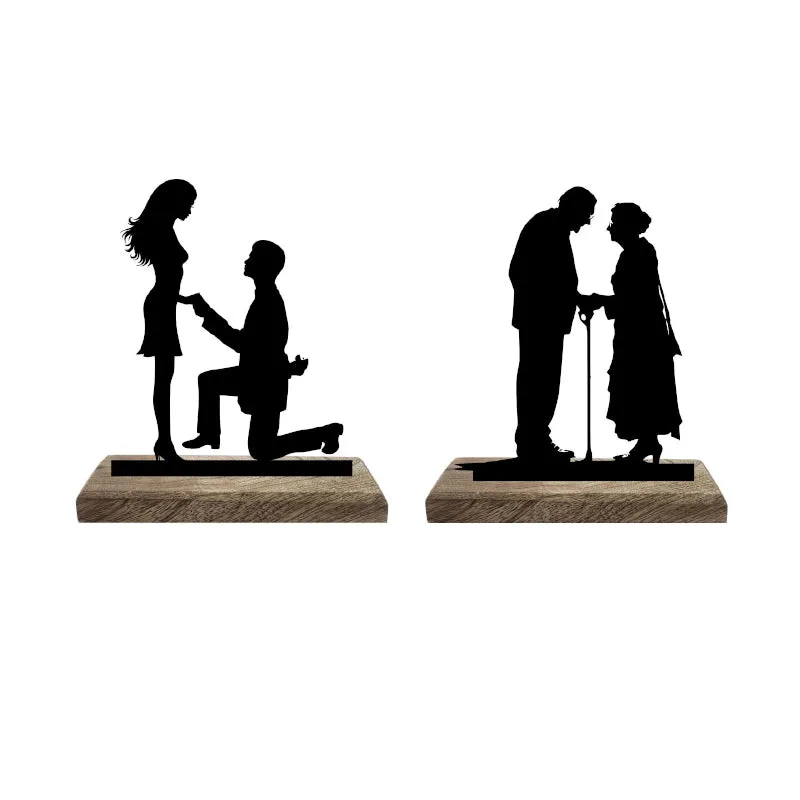 Eternal Affetction Showpiece - Set Of Two media 6