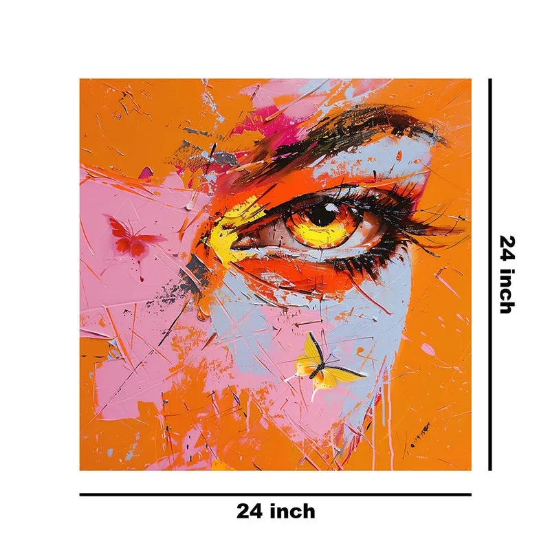 Beauteous Eye Wall Painting media 9