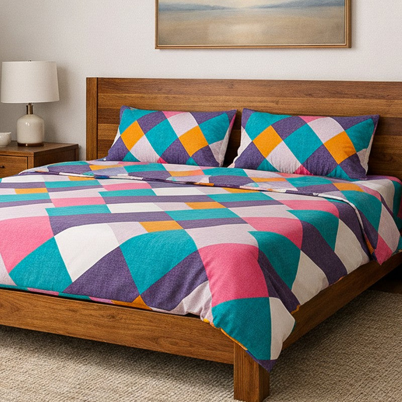Illusion Microfiber Bedsheet - 125 GSM media 3