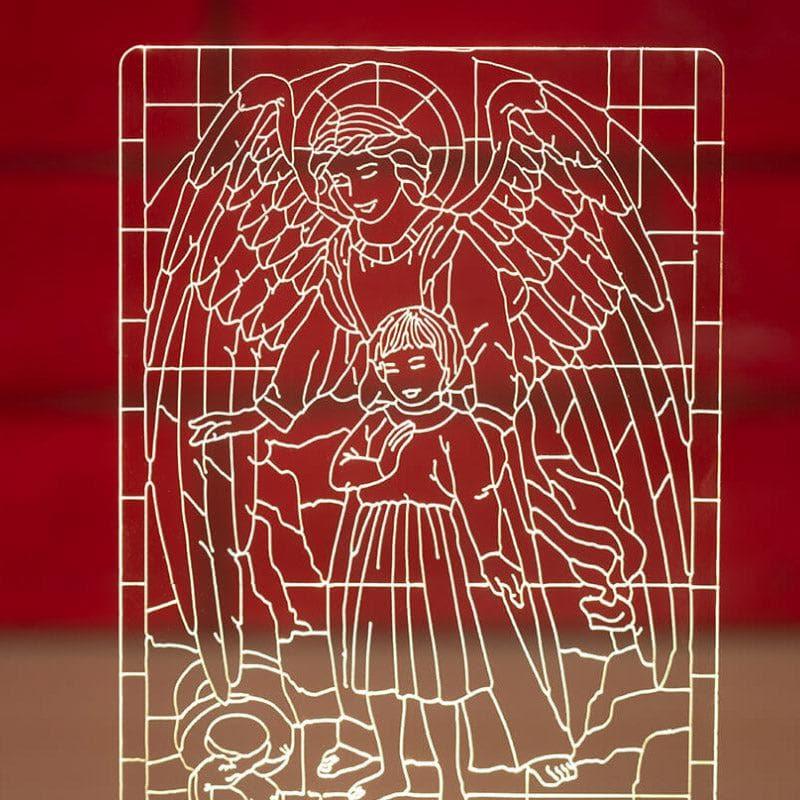 Holy Angel LED Acrylic Table Lamp - Transparent media 3