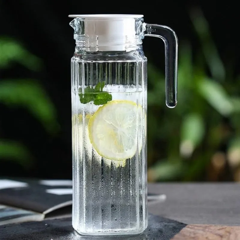 CrystalFlow Glass Transparent Jug - 1000 ML media 1