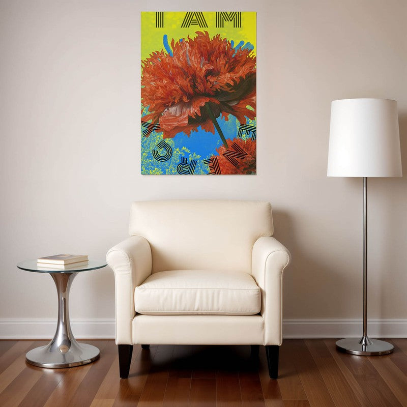 Floral Vibrance Wall Poster