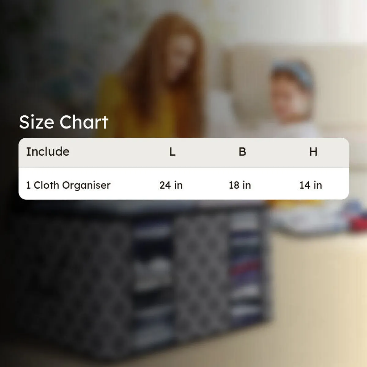 Atlas Cloth Organizer - Grey - 8