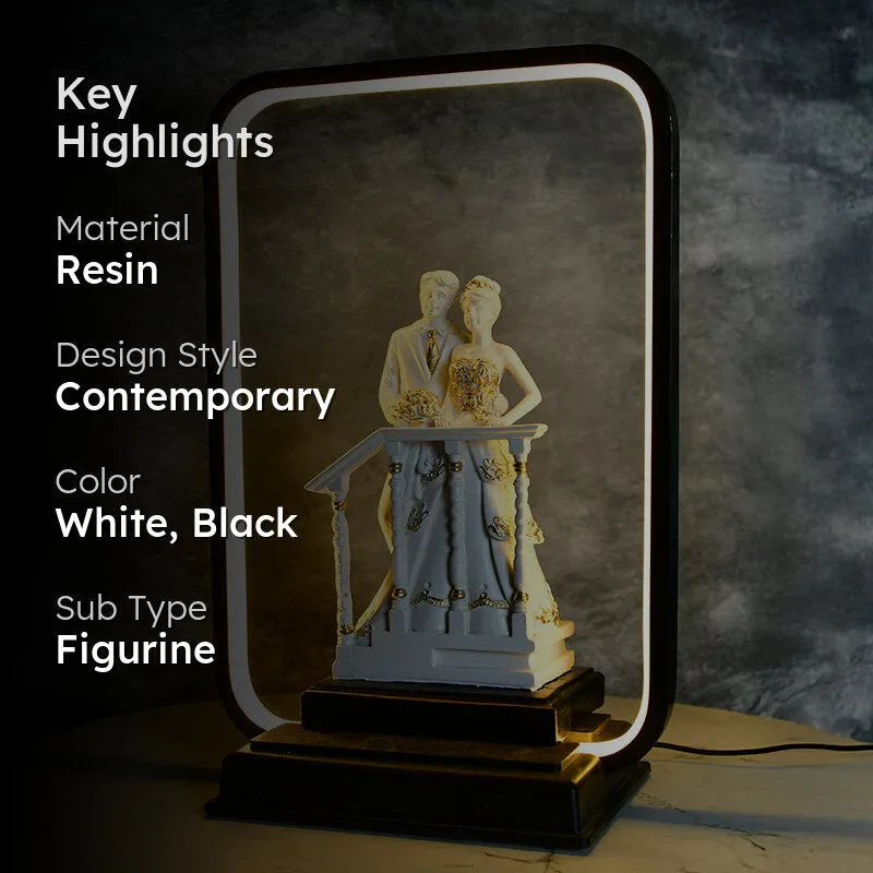 People In Love Resin Showpiece media 2