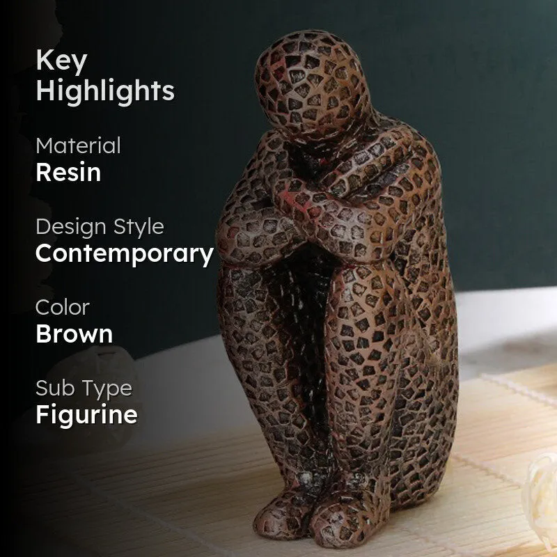 Glum Man Resin Showpiece media 2