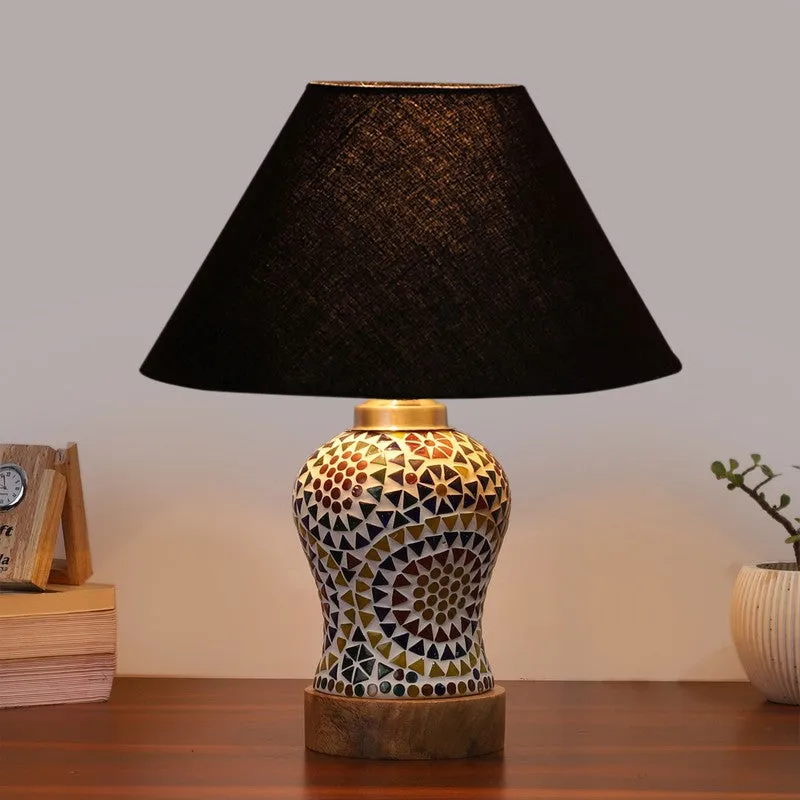 Glowra Wooden Table Lamp - Multicolor media 3