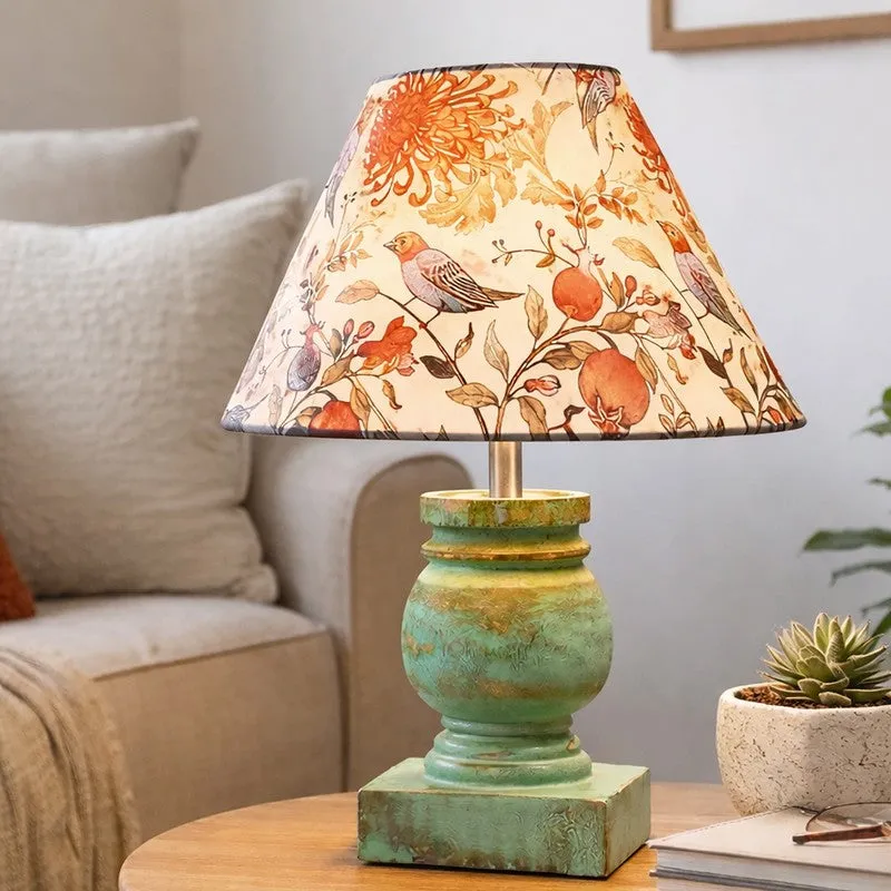 WingEcho Wooden Table Lamp media 4
